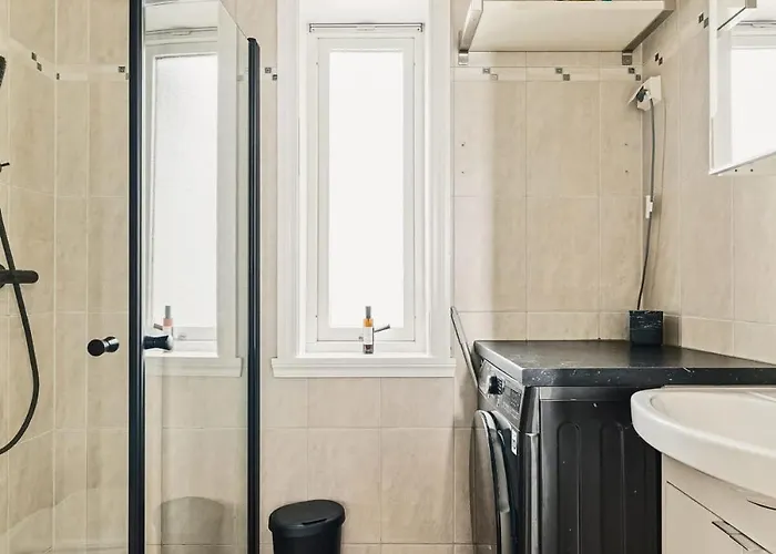 Dinbnb I Skansen Funhouse! Gym, Outdoor-area & Location!